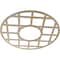 Ekena Millwork O'Neal Wood Fretwork Pierced Ceiling Medallion, Birch, 40"OD x 14 1/2"ID x 3/8"T CMWP40X40X0375ONBI - alternate 3